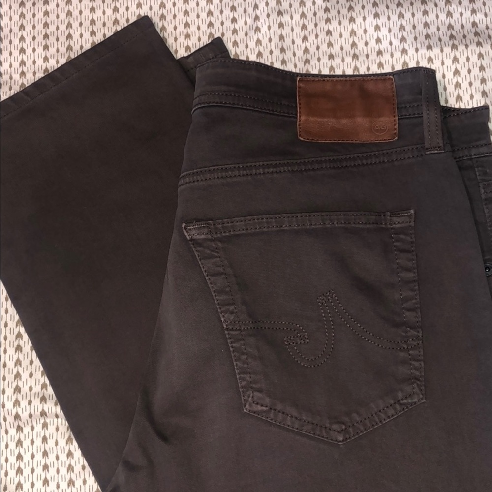 AG The Graduate men gray sz 34W 32L hemmed to 30L
